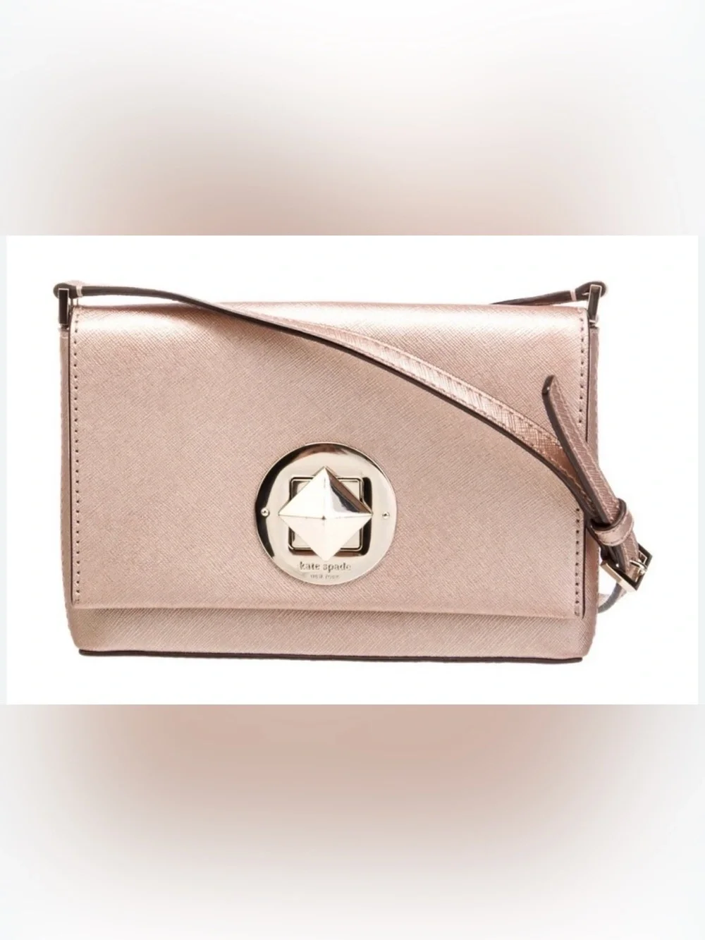 Kate Spade Newbury Lane Sally Crossbody Rose Gold